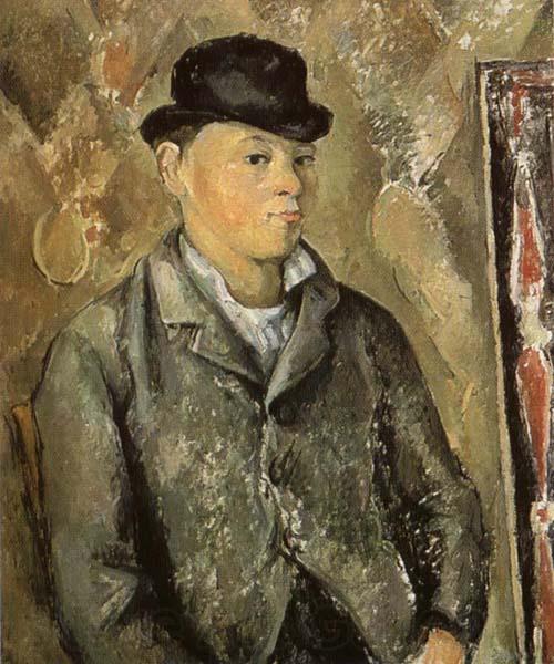 Paul Cezanne Portrait de Paul Cezanne junior France oil painting art